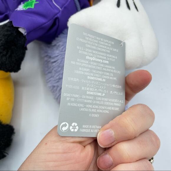 Disney Store 2019 Mickey Mouse Halloween Ware-wolf Plush Stuffed Animal Toy - Picture 5 of 8